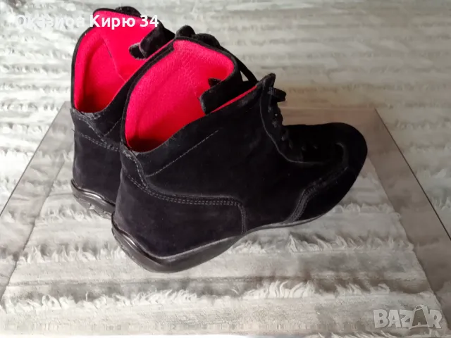 Боти шофьорски велурени Sabelt, снимка 8 - Мъжки боти - 49645657