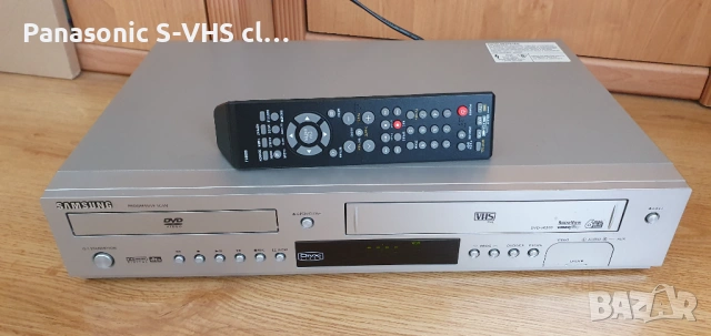 SAMSUUNG DVD-V6500 combo VHS recorder-DVD player, снимка 2 - Плейъри, домашно кино, прожектори - 53778139