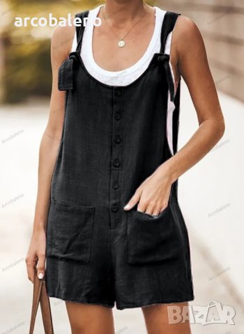 Дамски моден летен къс гащеризон, 8цвята , снимка 12 - Гащеризони - 41565956