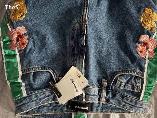 Дънки DESIGUAL. ЧИСТО НОВИ! Топ цена , снимка 3 - Дънки - 53197602