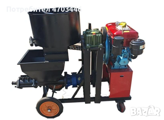 турбозол, машина за мазилка, снимка 3 - Други машини и части - 53615534