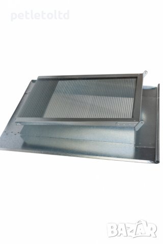 Капандури от ламарина. Размер на отвора: 47 см Х 67 см. Размер външно: 74 см Х 95 см