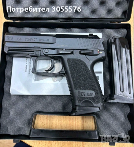 Heckler @ Koch USP Compact, снимка 3 - Бойно оръжие - 53370933