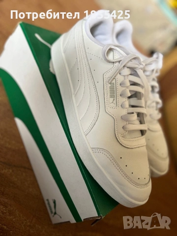 Оригинални обувки Puma с естествена кожа, снимка 5 - Ежедневни обувки - 53244614