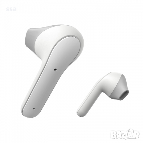 Bluetooth слушалки Hama Freedom Light, True Wireless гласов контрол бял 00184068, снимка 7 - Слушалки, hands-free - 36163444