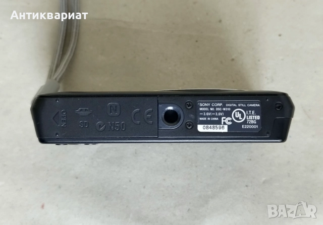 Цифров фотоапарат Sony Cyber-shot DSC-W310 / 12.1 МП, снимка 7 - Фотоапарати - 52693461