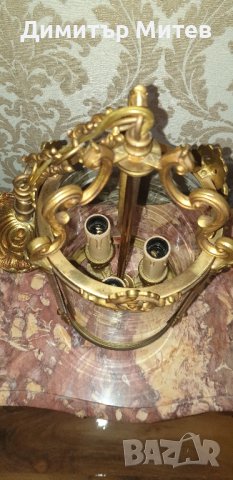 стари Френски полилеи 2бр, снимка 7 - Други ценни предмети - 42185596