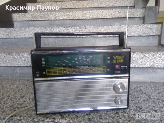 Радио ,,VEF "" 206  за части ., снимка 2 - Радиокасетофони, транзистори - 41345364
