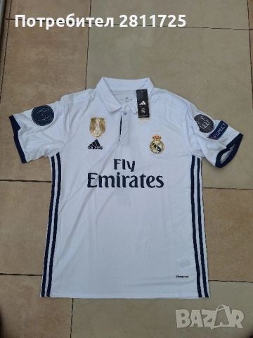 Тениска Реал Мадрид 2016 Серхио Рамос, снимка 2 - Футбол - 51691033