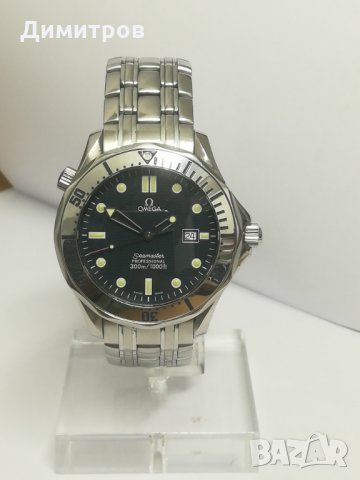 Ω OMEGA James Bond, Seamaster Professional 300m, Silver, кварц - оригинал, снимка 3 - Луксозни - 35911342