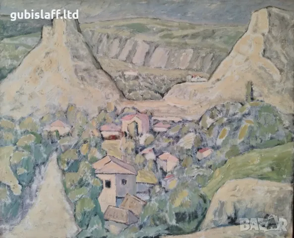 Картина "Балчик", худ. Жечо Дунев (1926-1975)