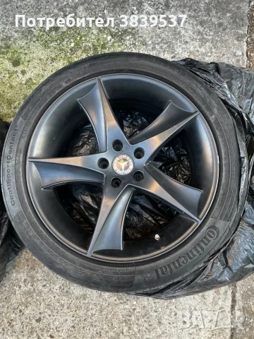 Оригинални джанти 19" Etabeta Jofiel 5x112 с летни гуми 245/45/19 за Mercedes, Audi, VW + датчици, снимка 2 - Гуми и джанти - 55394477