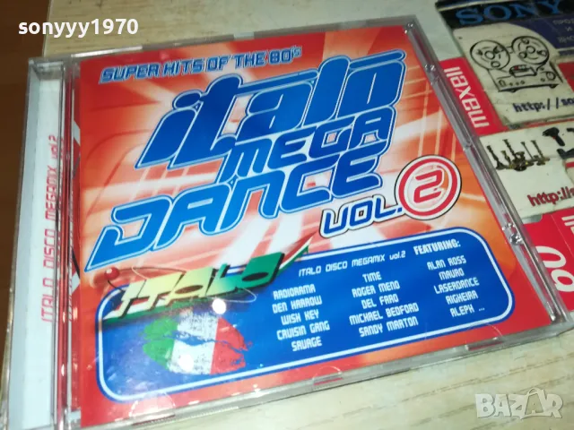 ITALO MEGA DANCE CD 2105251208, снимка 4 - CD дискове - 50373376