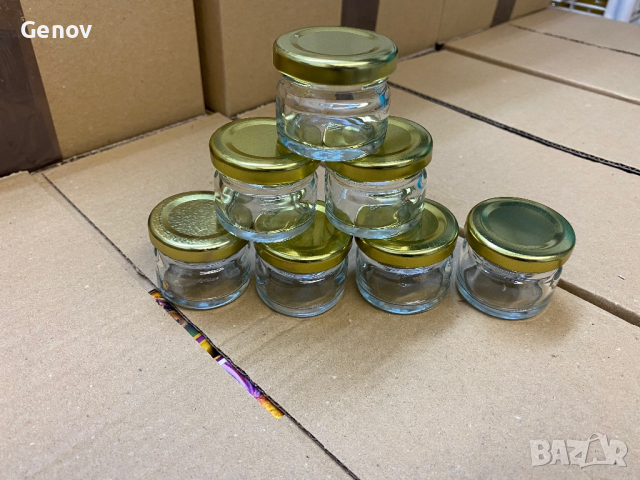 Бурканчета малки - 25 мл. с капачка, снимка 7 - Кутии за храна - 44839280