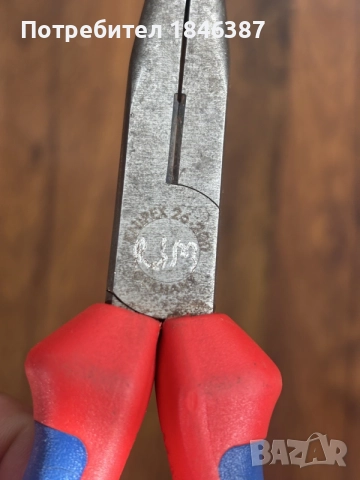 островърхи извити клещи Knipex Germany, снимка 2 - Клещи - 56132751