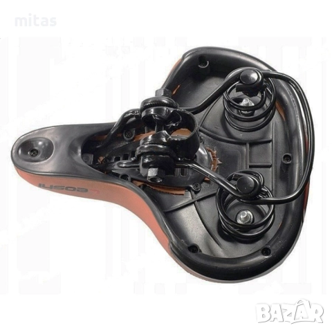 Универсална седака за велосипед LEOSHI, Въздушен отвор, Черна и Кафява, снимка 9 - Аксесоари за велосипеди - 52091157