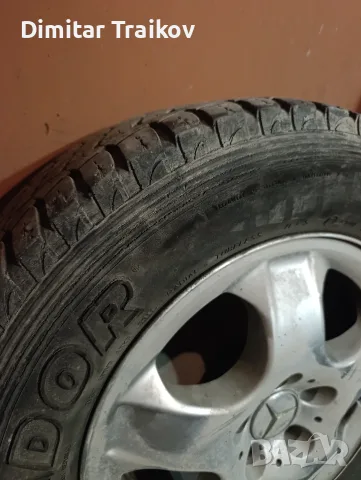255/60 Зимни Гуми с Джанти за W163 R17, снимка 5 - Гуми и джанти - 55779543