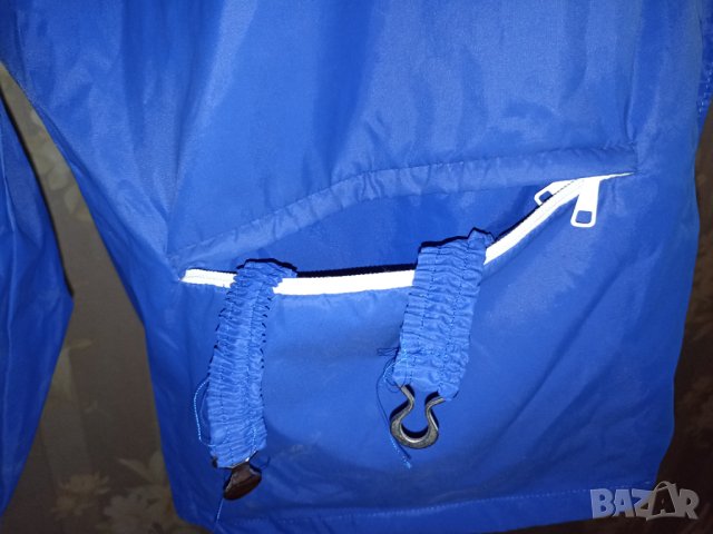 Adidas XL-Синьо шушляково яке/ ветровка, снимка 7 - Якета - 41907674