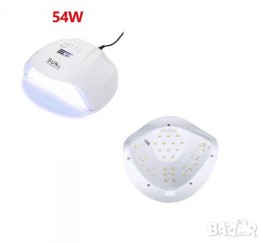 Промо 54 W SUN UV LED лампа-печка за изпичане на маникюр-гел лак, снимка 5 - Продукти за маникюр - 35792141