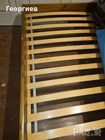 Легло от чам с подматрачна рамка