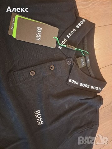 Тениска Hugo Boss с яка , снимка 2 - Тениски - 40253620