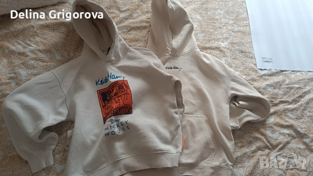 Суитчъри два броя Мики Маус на Зара и НМ 152 см, снимка 1