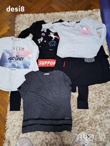 Нови блузки. 6бр. за момиче, снимка 7 - Детски Блузи и туники - 40499086