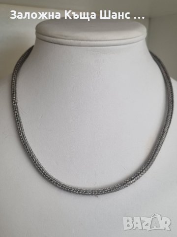 Сребърен синджир, колие 925 , снимка 5 - Колиета, медальони, синджири - 42013576