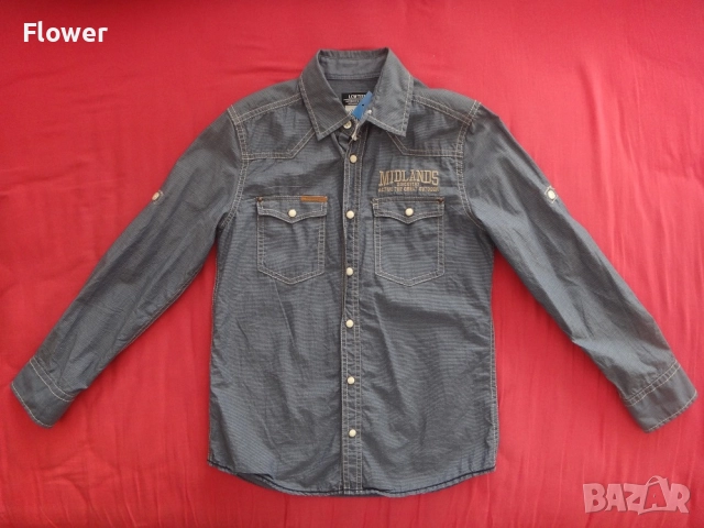 Нова детска риза за момче LC Waikiki, размер 134-140см, за 9-10 годишно, снимка 2 - Детски ризи - 52947617