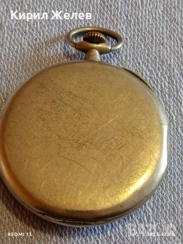 Стар джобен часовник CHRONOMETERS ELECTION рядък за КОЛЕКЦИОНЕРИ 52233, снимка 6 - Антикварни и старинни предмети - 52479001