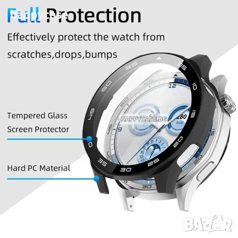 Huawei Watch GT7 Pro 46 mm / GT7 46 41 mm / 360° Твърд пластмасов кейс с протектор за екран, снимка 3 - Смарт часовници - 55958241