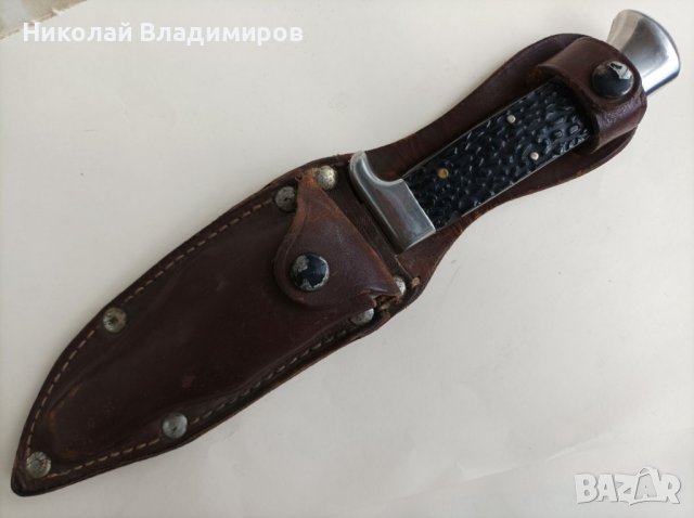 Български нож ножче П.Денев Габрово Шипка кама, снимка 4 - Ножове - 40531533