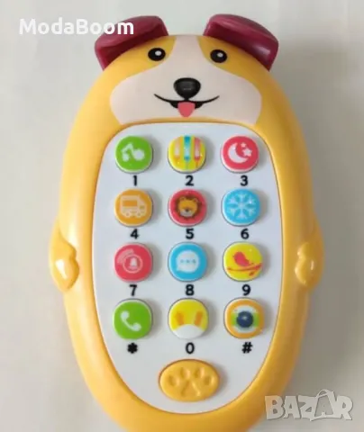 Играчка куче телефон с бутони и звукови ефекти, снимка 6 - Музикални играчки - 48434762