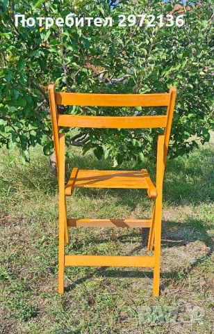 Столове сгъваеми парен бук комплект 6 броя, снимка 4 - Столове - 53131551