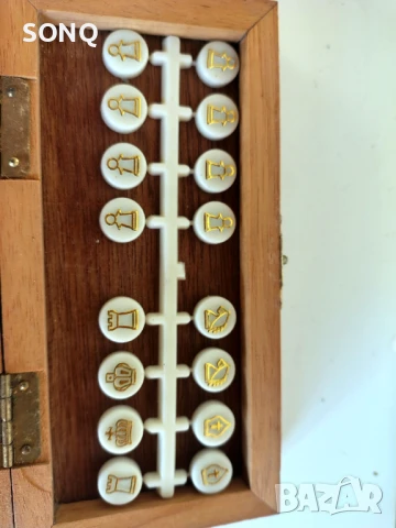 Колекционерски Стар Малък Шах, снимка 4 - Антикварни и старинни предмети - 51163822