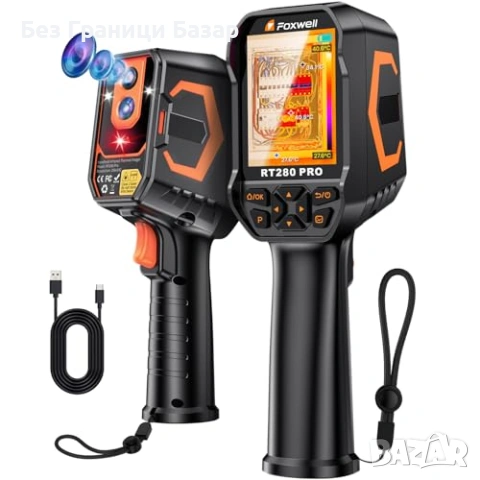 Нова Инфрачервена термокамера FOXWELL 2D/3D PC анализ лазер LED IP54