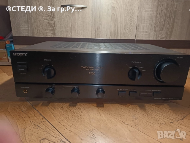 Коледна промоция усилвател + тонколони. Sony TA-F190 и тонколони Clatronic LB 562, снимка 3 - Аудиосистеми - 52590594