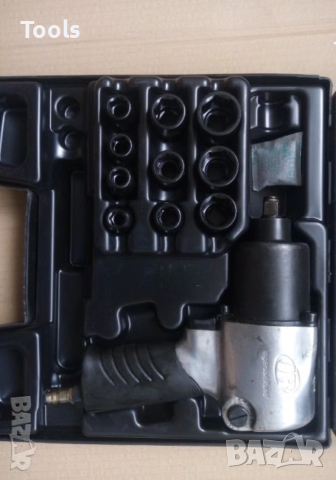 Ingersoll Rand Air Impact Wrench 231GXP 1/2 гаражен гaйковерт 610нм на въздух с 10 броя черни камъни, снимка 2 - Други инструменти - 52889820