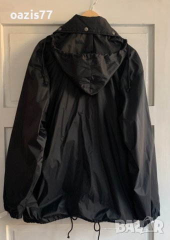 Мъжко яке US Basic, р-р XL, срещу дъжд и вятър, качулка-прибира се, трико подплата, Цип и тик-так, снимка 4 - Якета - 40612902
