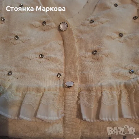 Нова блузка с харбалички, снимка 2 - Блузи с дълъг ръкав и пуловери - 47877791