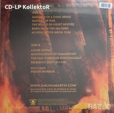 Нов Vinyl (Amon Amarth ‎- The Crusher), снимка 2 - Грамофонни плочи - 53713364