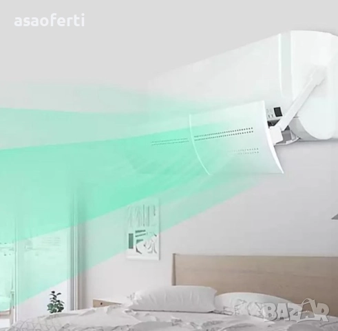 🛡️ Регулируем Дефлектор за Климатик – Отклонява Струята, Предотвратява Настинки, снимка 6 - Климатици - 52559242