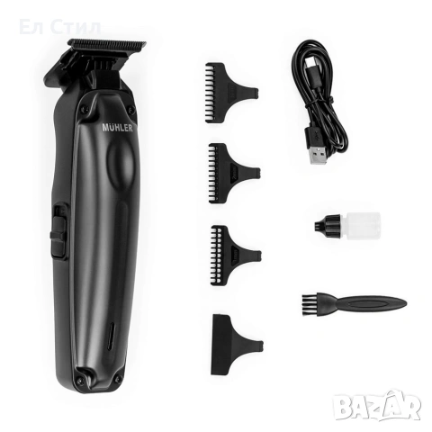 Тример за коса и тяло Muhler MCL-03P, 5W, акумулаторен USB-C, снимка 6 - Тримери - 53585441