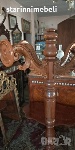 Антикварни дървени закачалки , снимка 9 - Закачалки - 51439471