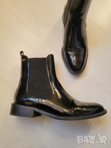 Дамски боти естествена кожа Eva Longoria, снимка 3 - Дамски боти - 53678704