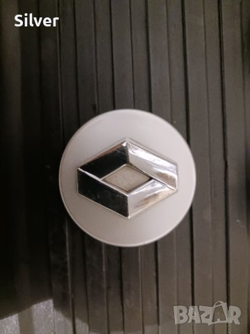 Капачки за джанти Рено Renault сиво/ хром 60 мм