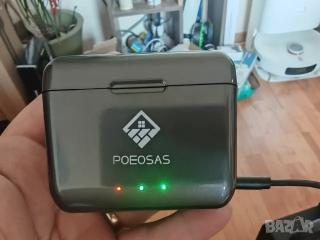 POEOSAS зарядно с 2 батерии 2500 mAh за Insta360 X4, снимка 2 - Батерии, зарядни - 55770033