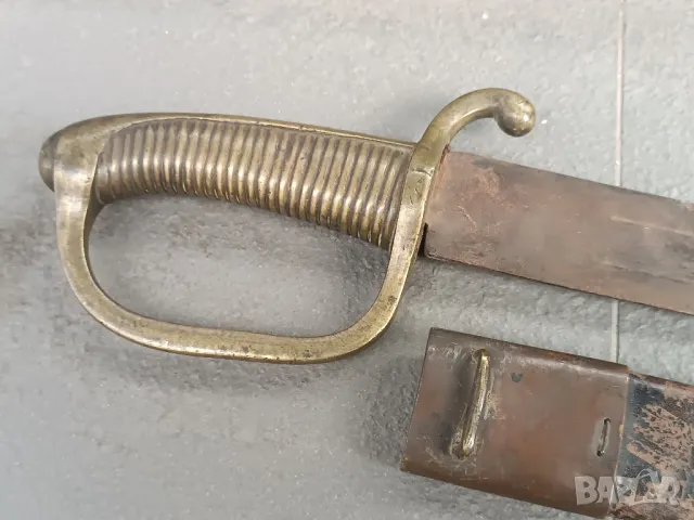 Къса корабна сабя Брикет, снимка 2 - Антикварни и старинни предмети - 49544110