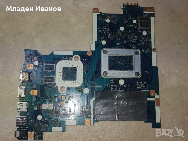 Дънна платка с процесор -HP 250 G4 ABQ52 LA-C811P SR29H (Intel Mobile Celeron N3050), снимка 2 - Части за лаптопи - 36295668