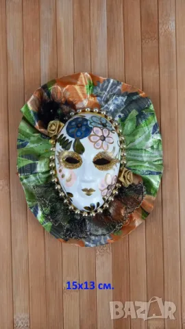 6 бр. венециански маски, снимка 4 - Декорация за дома - 49653700
